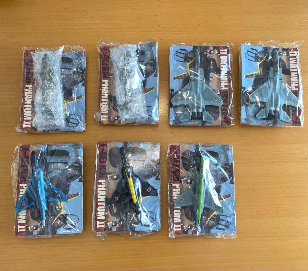 1/144 武士の護 航空機モデル 7個コンプリートセット