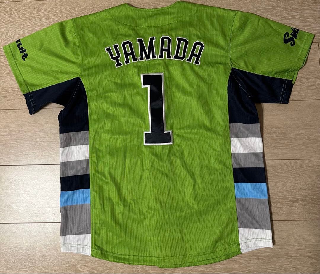 山田哲人選手 東京ヤクルトスワローズ 燕パワー 2021年 M 刺繍