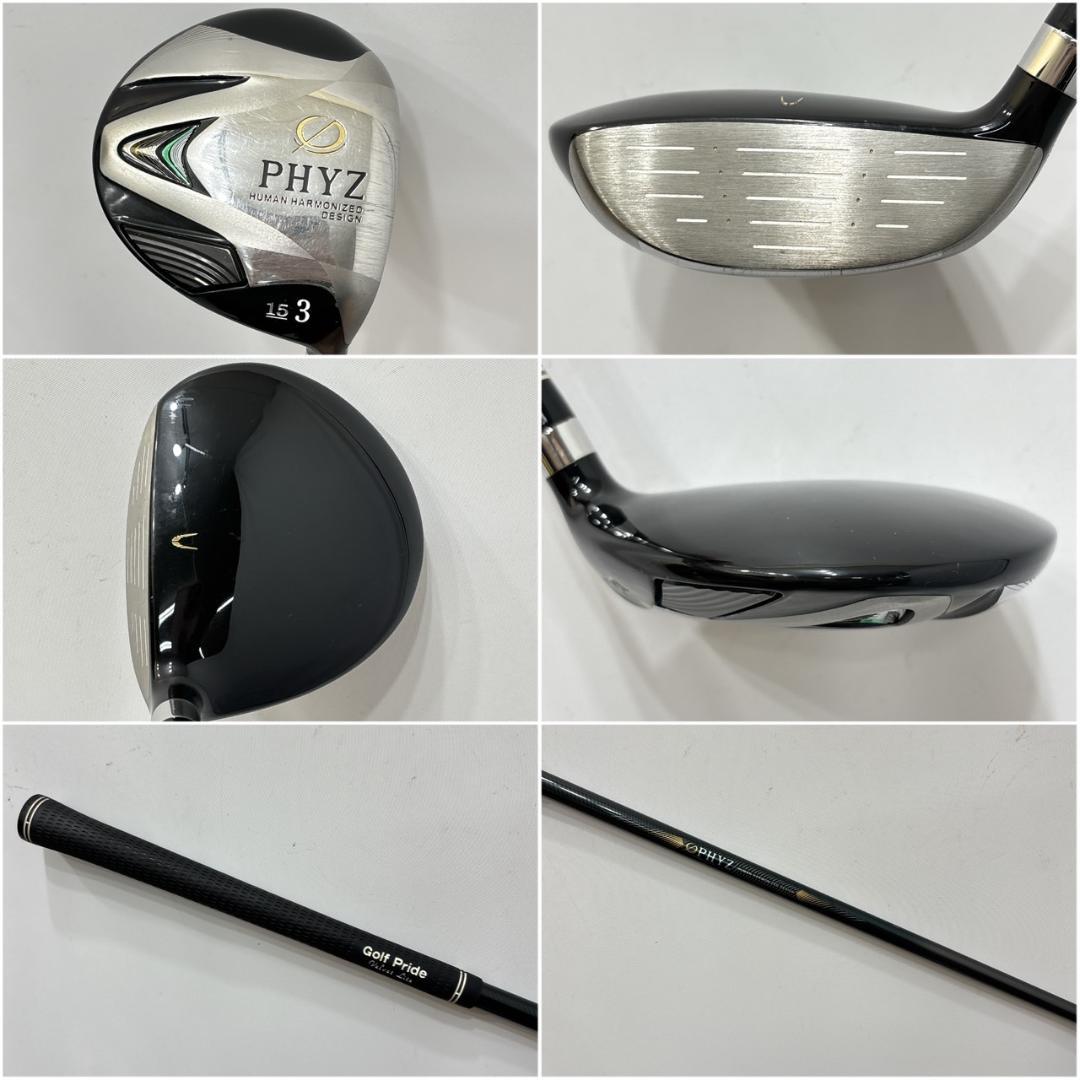 メンズ右利き初心者用　ファイズ　PHYZ　ゴルフクラブセット　W-2512