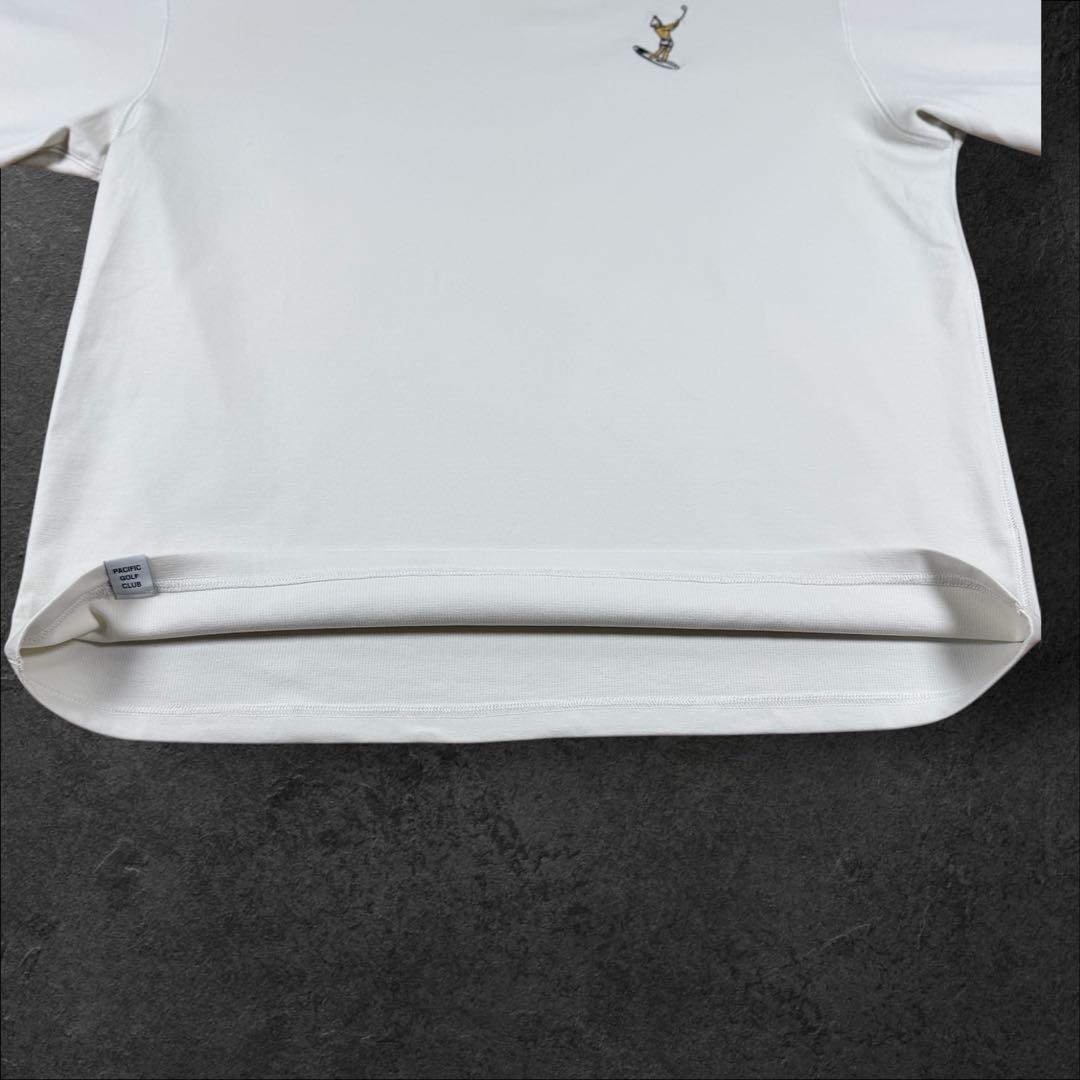 ほぼ新品Pacific GOLF CLUB TTNEMOCK NECK TEE