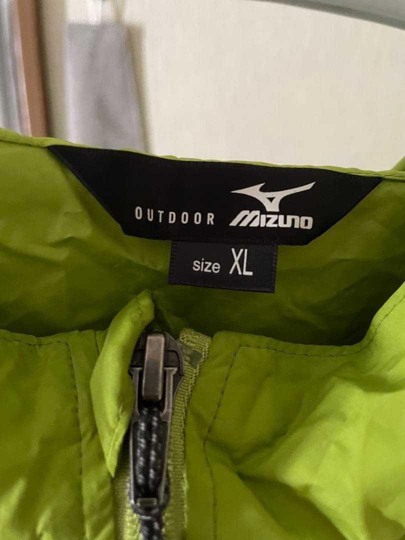 MIZUNO ウインドブレーカー　XL グリーン