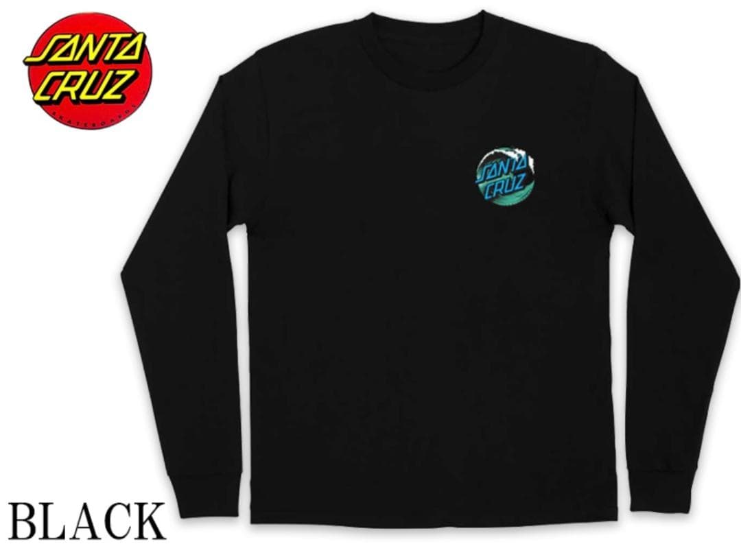 SANTA CRUZ   Wave Dot  サンタクルーズ　ロンT   白L