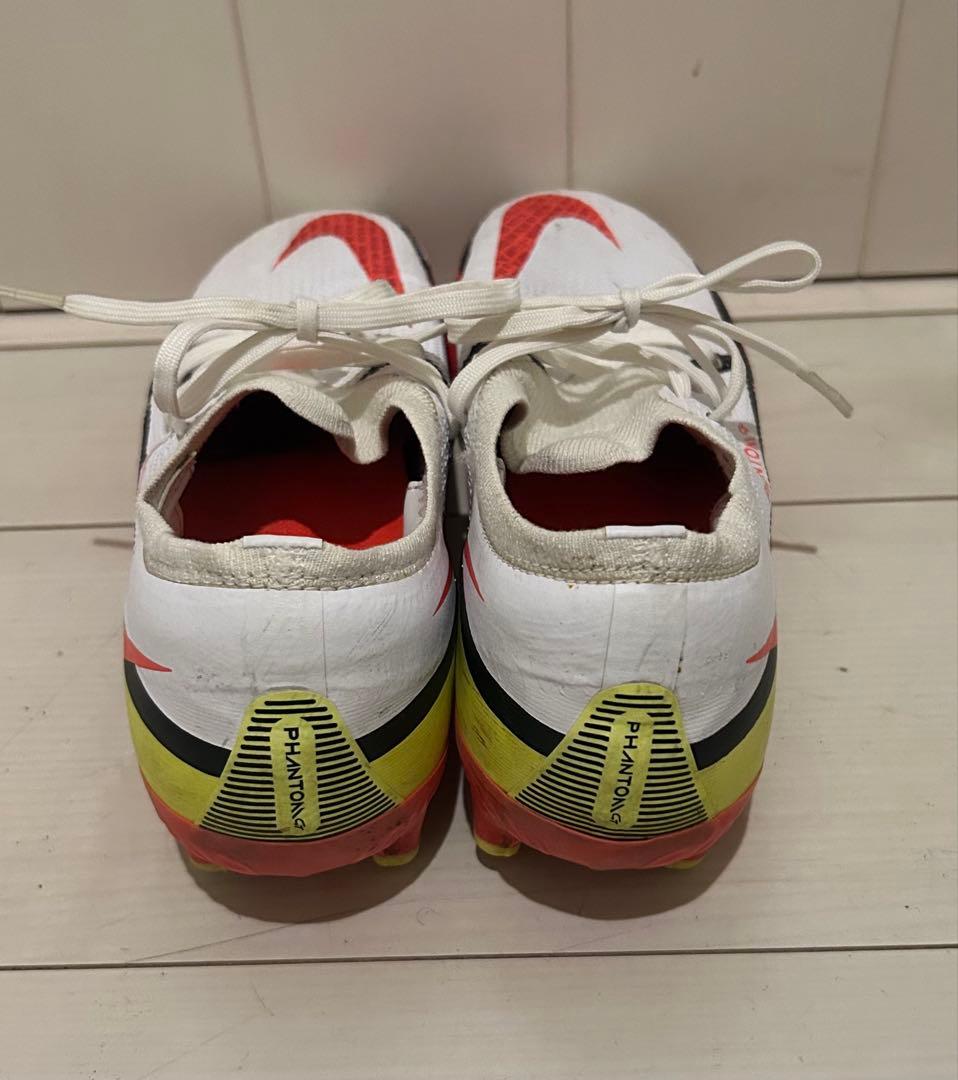 Nike Phantom サッカーシューズ ホワイト/レッド/26.5cm