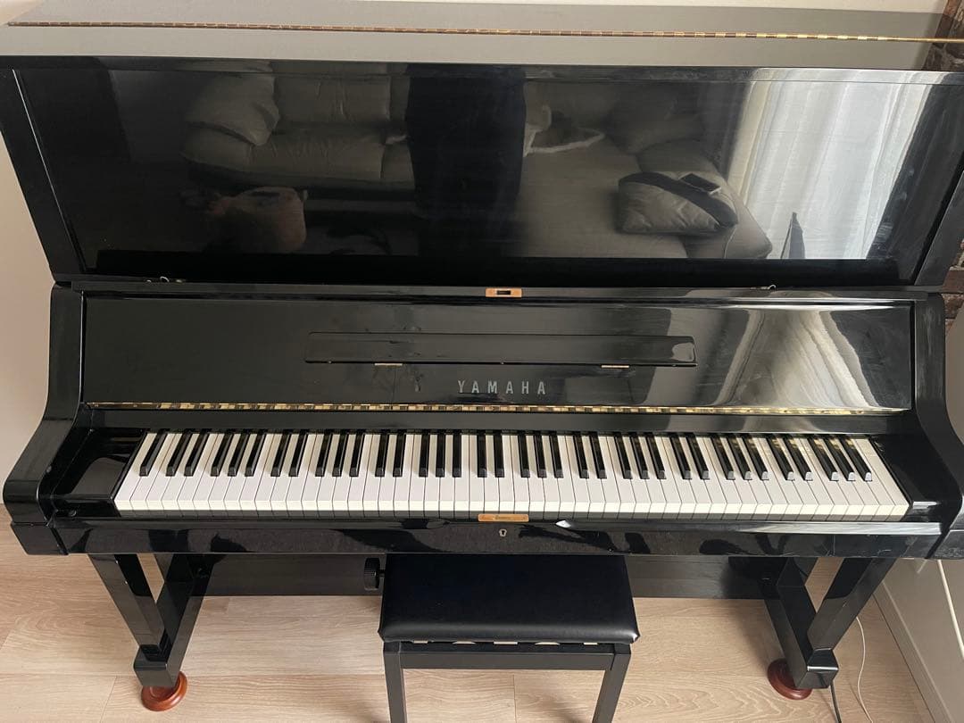 YAMAHA UX アップライトピアノ 黒色 大阪市出品 試弾歓迎！