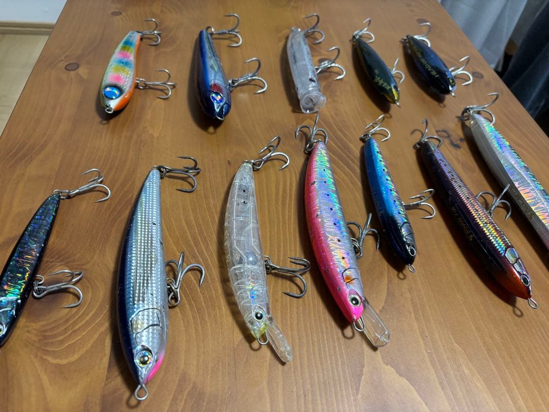 ハードルアー セット　フック付き