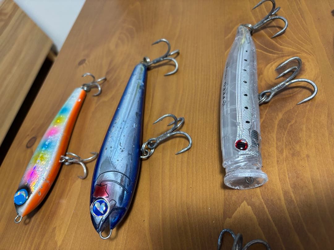 ハードルアー セット　フック付き