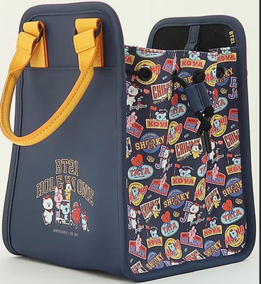 BT21 HOLE IN ONE ミニトートバッグ