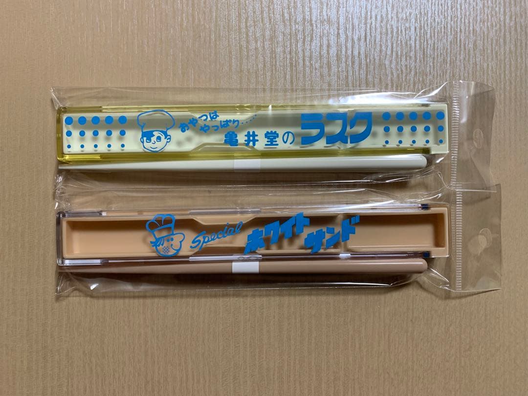 レトロ　駄菓子　ランチボックス / 弁当箱　４個　お箸　2本　キャベツ太郎 他