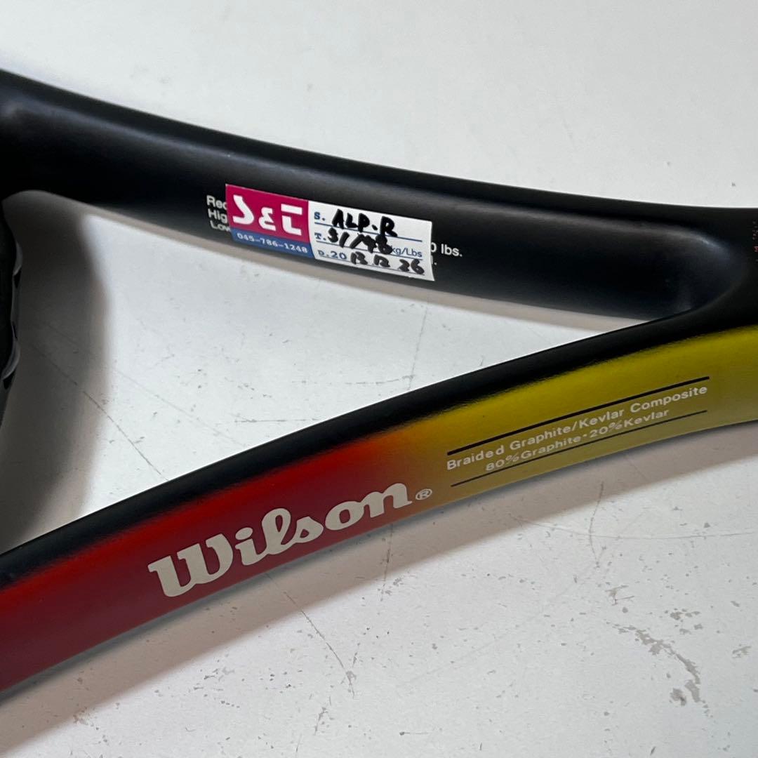 【名器】ウィルソン プロスタッフ クラシック 95 SL3 新品グリップ交換済
