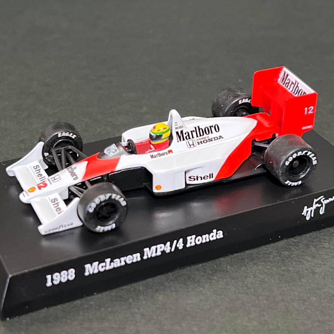 京商 1/64 アイルトン・セナ ミニカー コレクション マルボロデカール 絶版