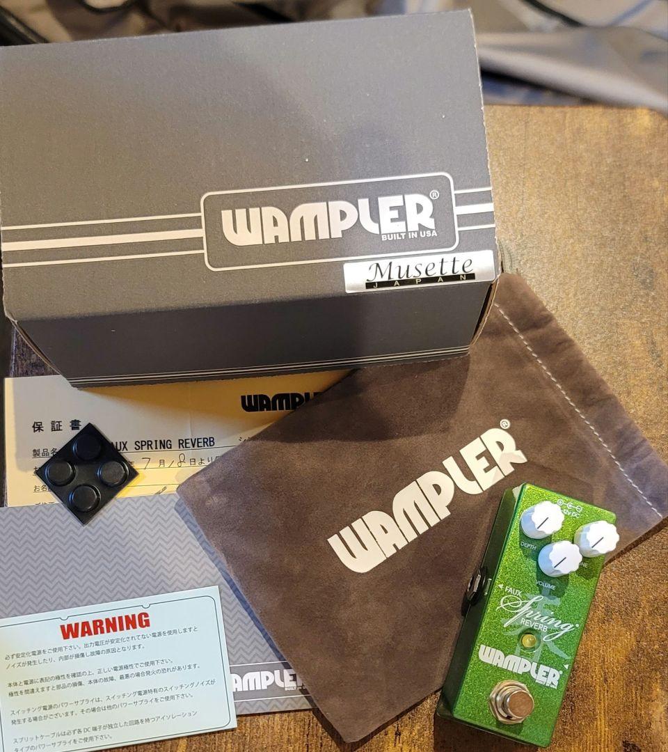 【新品・未使用】WAMPLER Faux Spring Reverb (リバーブ