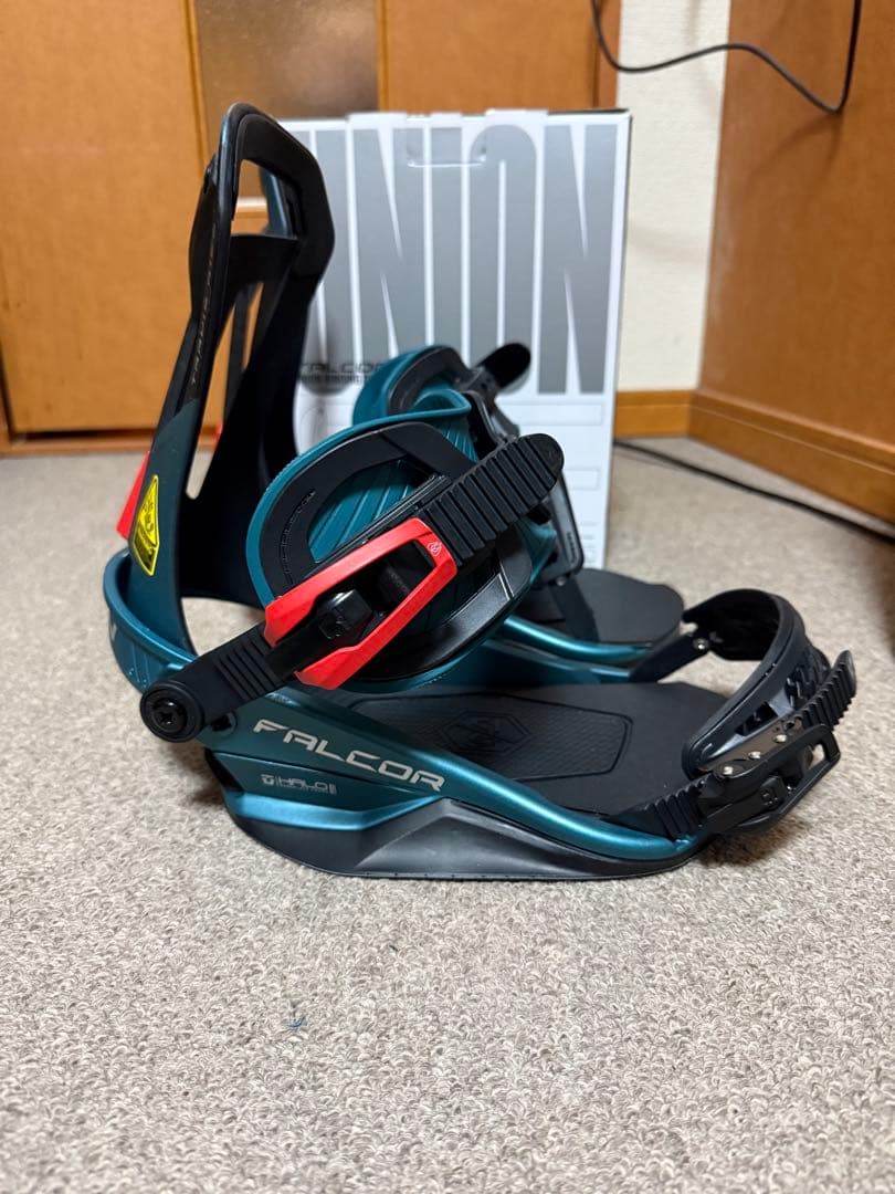 スノーボード UNION Falcor binding TEAL