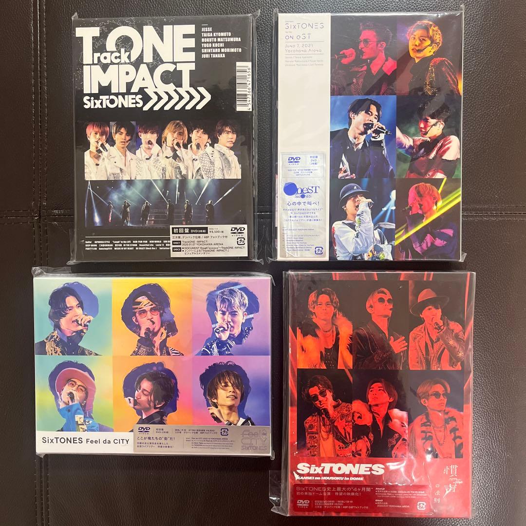 SixTONES ライブDVD 4点まとめ売り