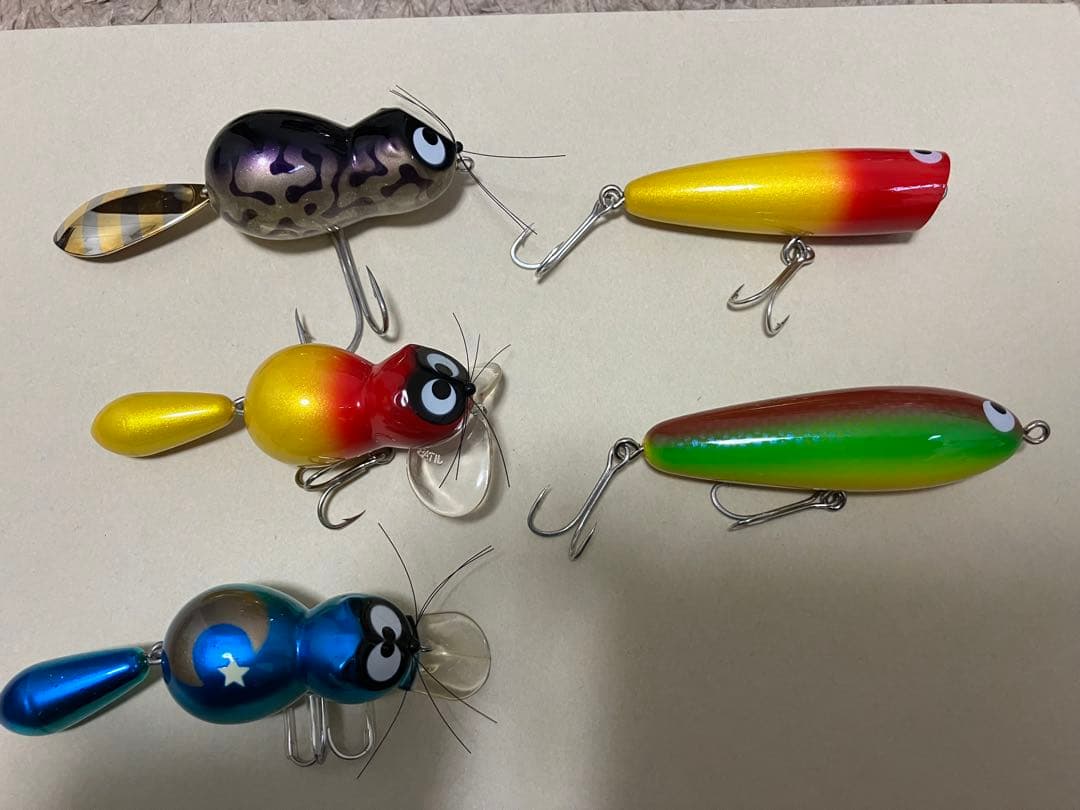 ズイール　ZEALルアー5個セット　早い物勝ち！最終値下げ