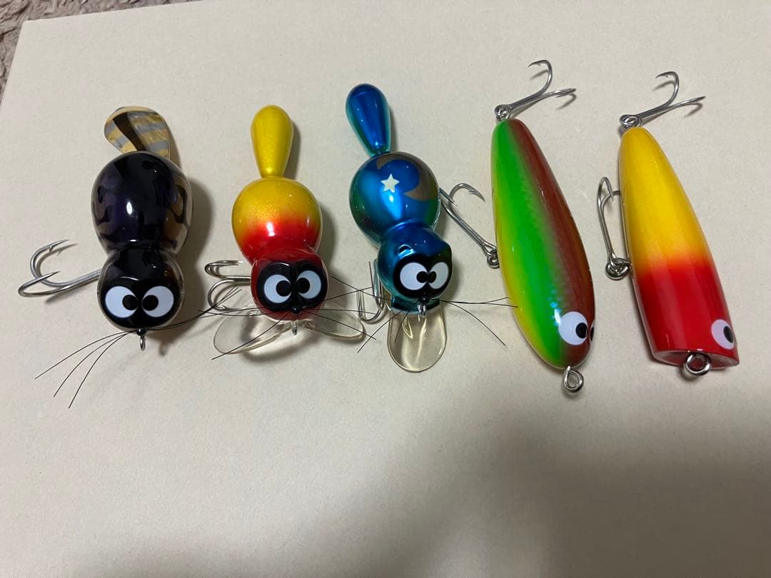 ズイール　ZEALルアー5個セット　早い物勝ち！最終値下げ