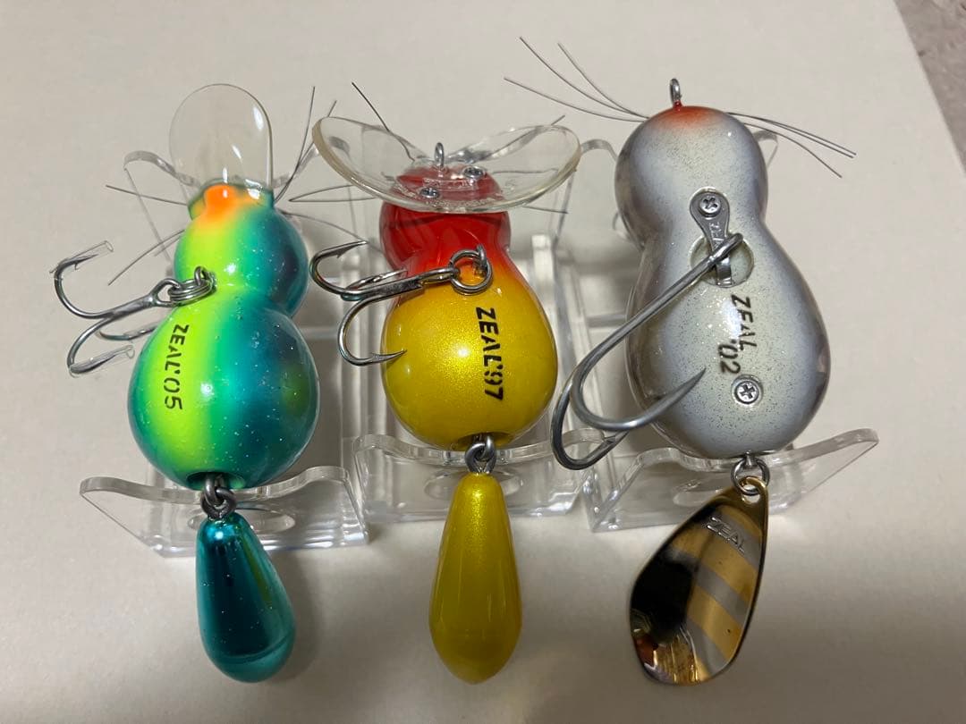 ズイール　ZEALルアー5個セット　早い物勝ち！最終値下げ