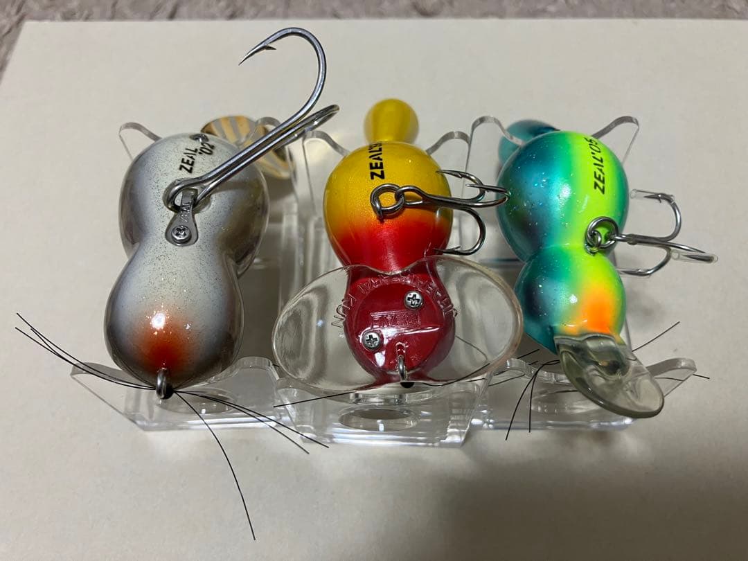 ズイール　ZEALルアー5個セット　早い物勝ち！最終値下げ