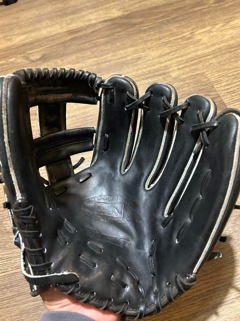 MITSUWA TIGERS 軟式野球グローブ 黒