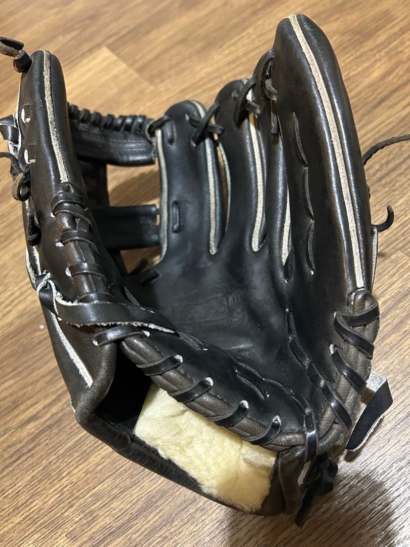 MITSUWA TIGERS 軟式野球グローブ 黒
