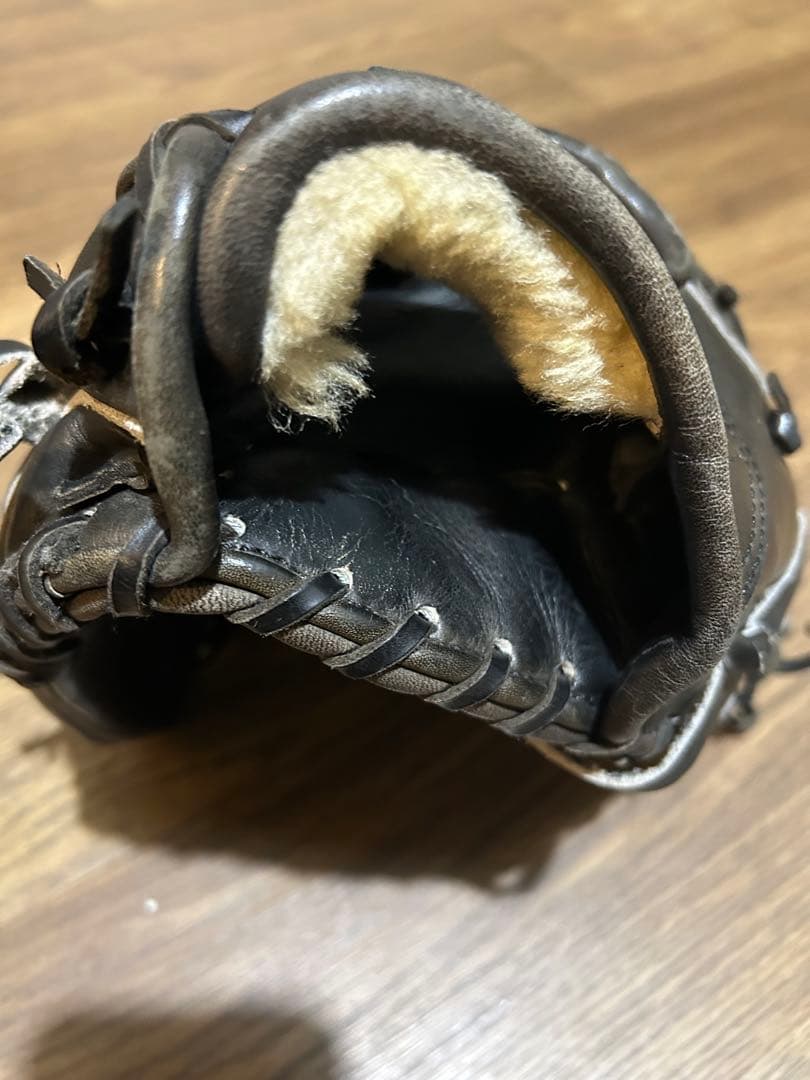 MITSUWA TIGERS 軟式野球グローブ 黒