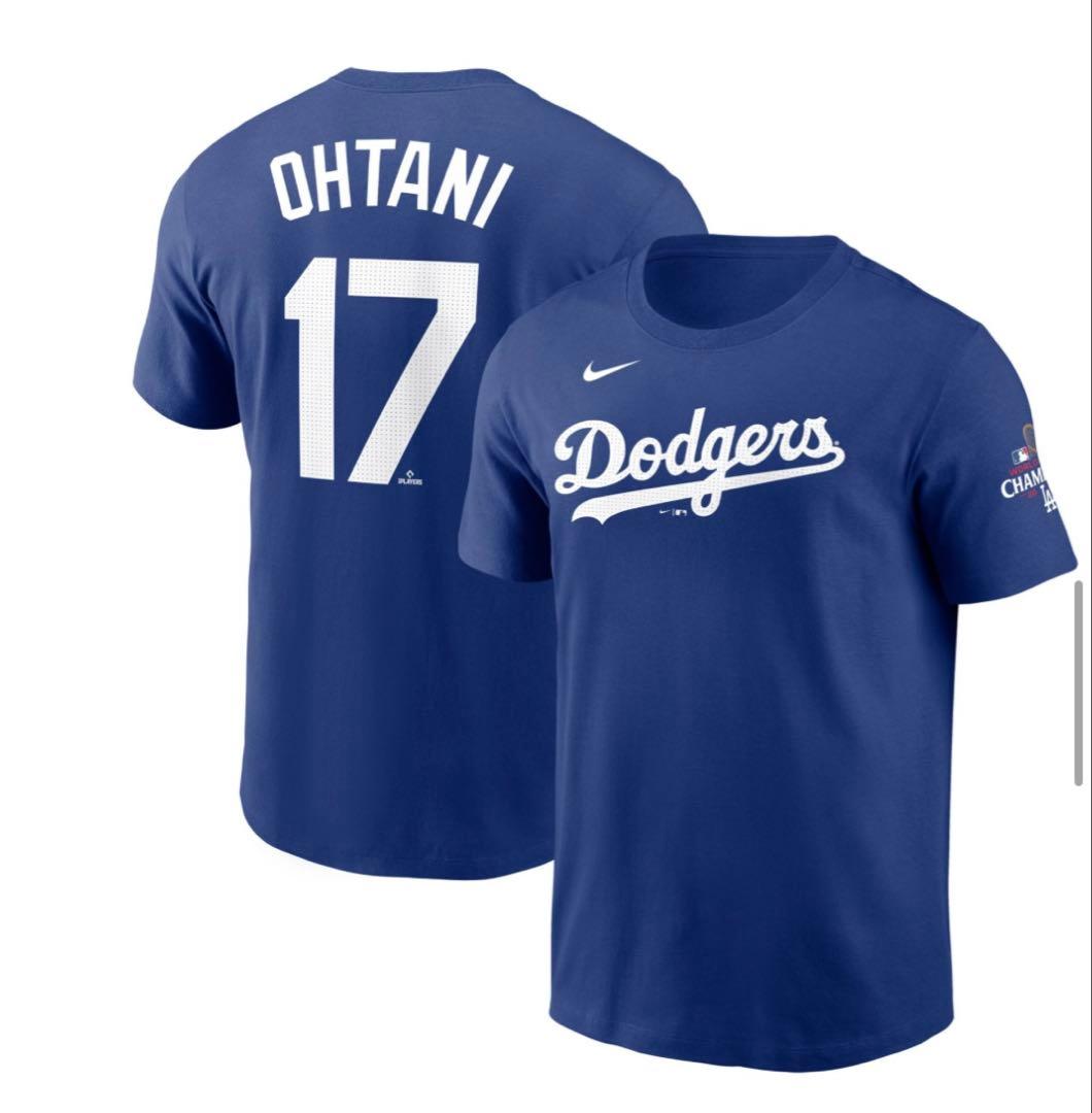 新品未使用⭐︎Tシャツ⭐︎M⭐︎ドジャース⭐︎大谷翔平⭐︎ワールドチャンピオン限定完売品