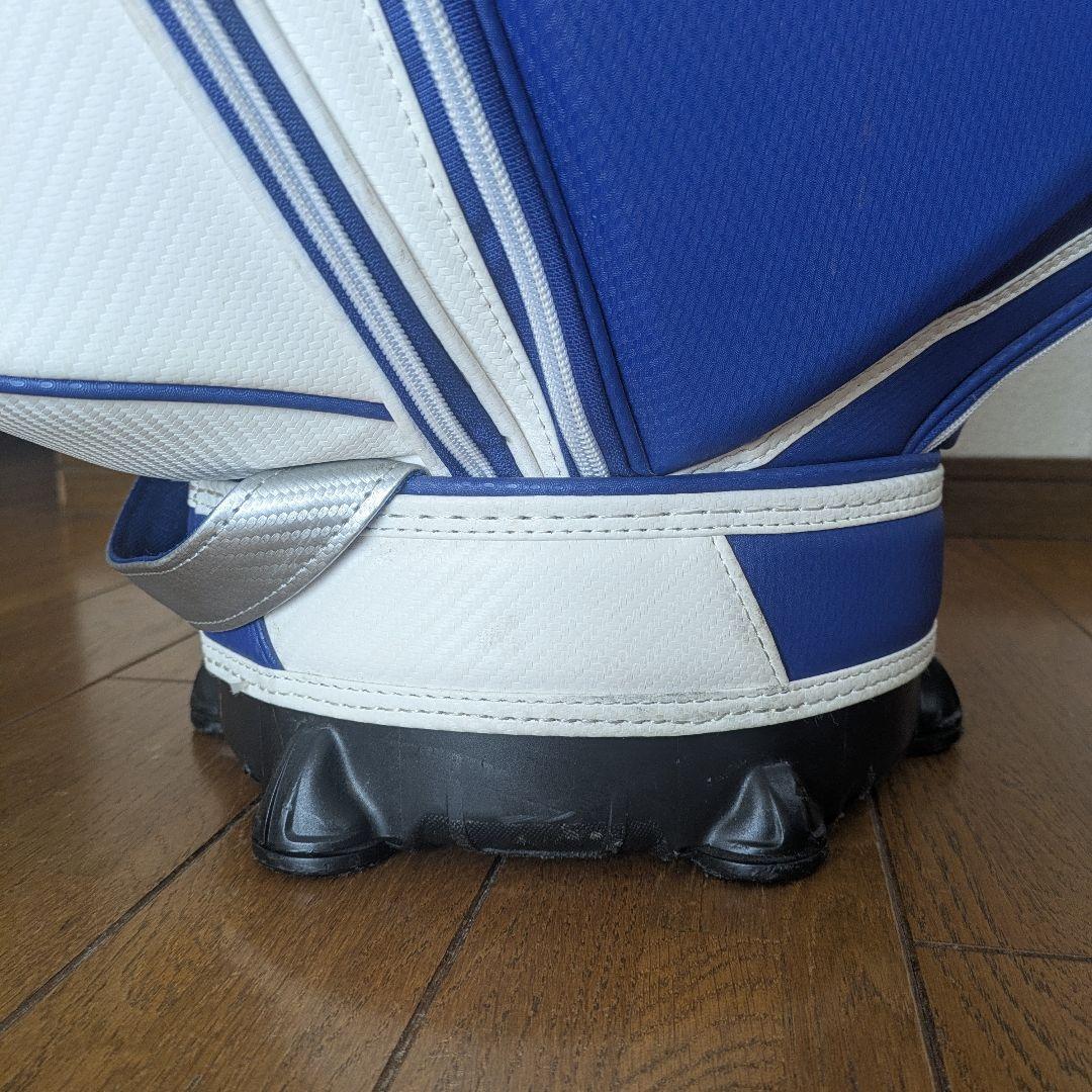 Mizuno キャディバッグ ホワイト/ブルー
