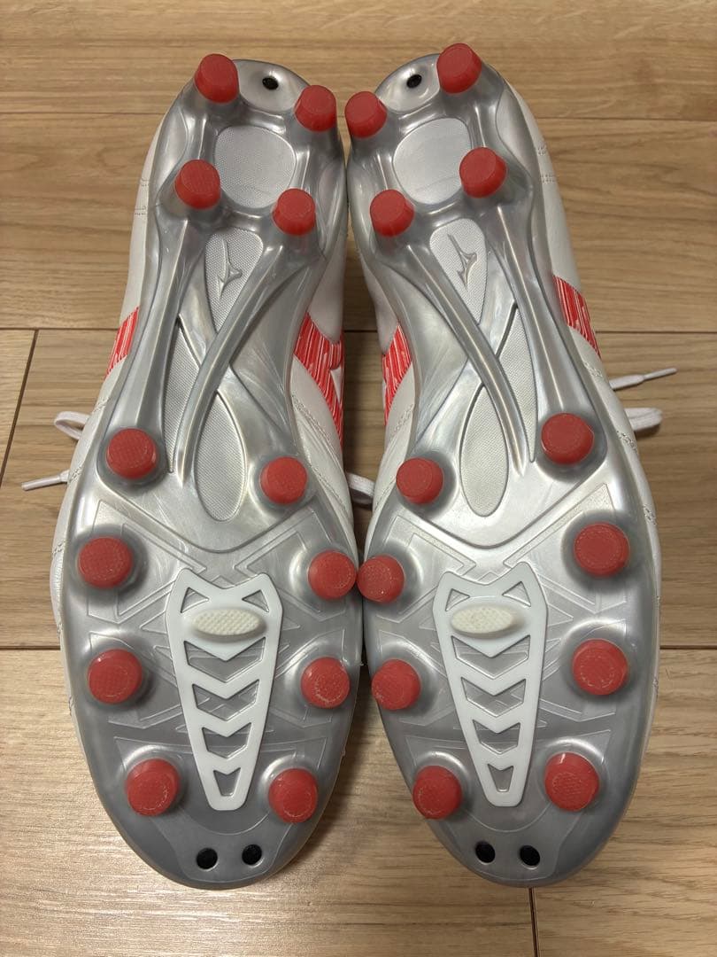 ミズノ モナルシーダ NEO III SELECT 27.0cmホワイト×レッド