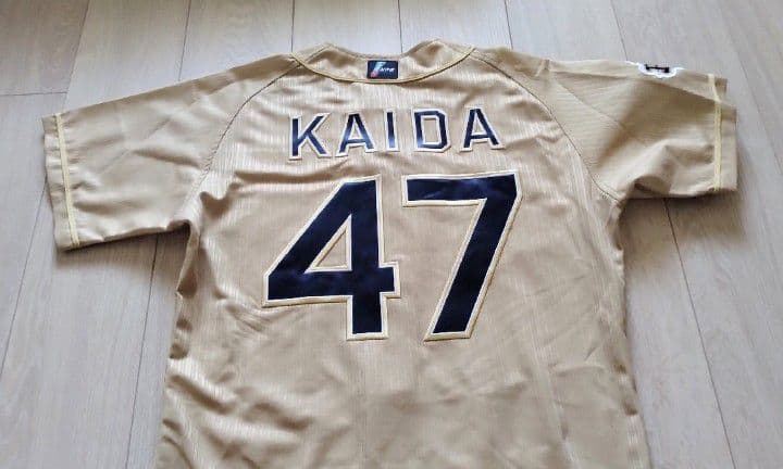 【プロモデル】オリックスバファローズ　海田　サード　ユニフォーム　ミズノプロM