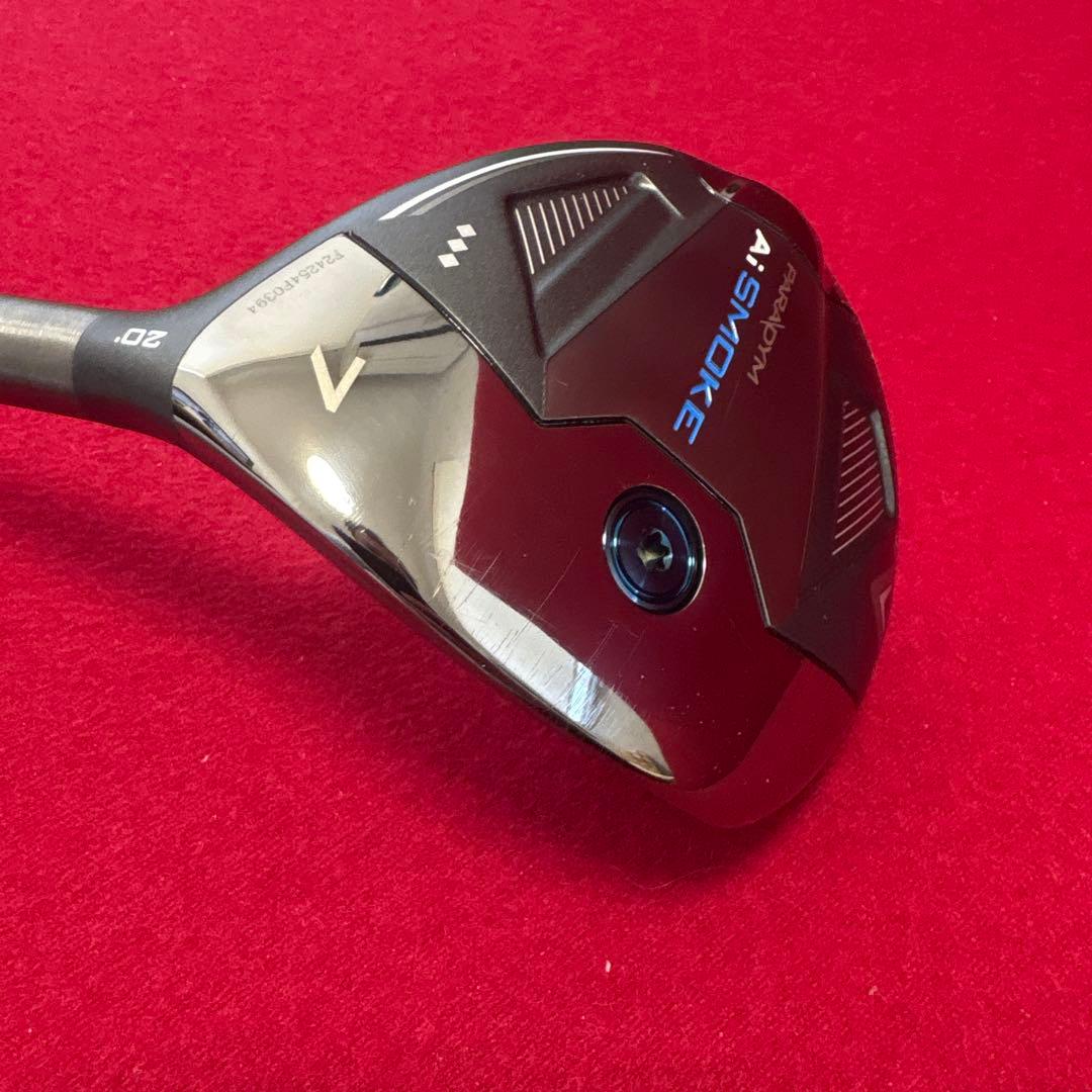 パラダイム　Aiスモーク　トリプルダイヤ 7W ベンタスTRブルー7S ベロコア