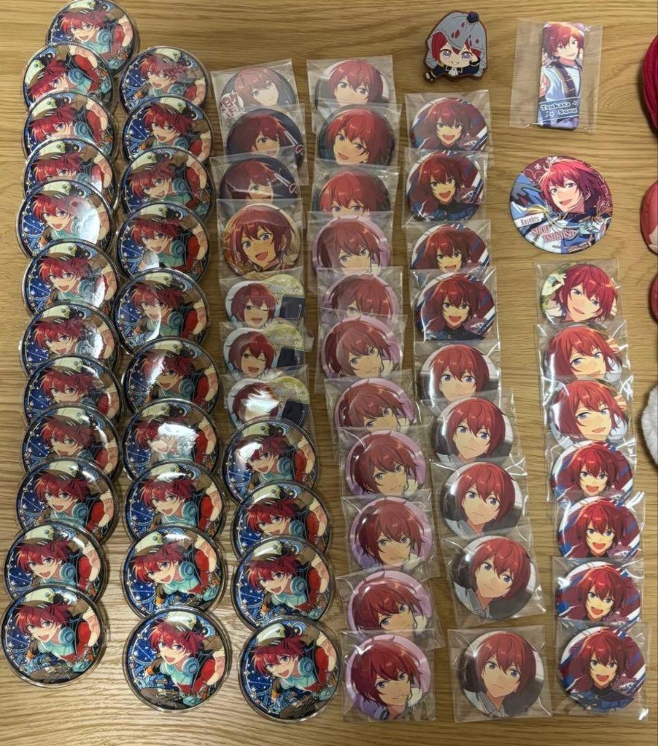 あんスタ　朱桜司　缶バッチ　まとめ売り　二枚目あり