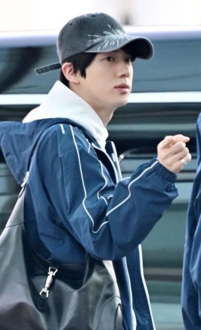 BTS ARIRANG Ball Cap (Black)　JIN着用キャップ