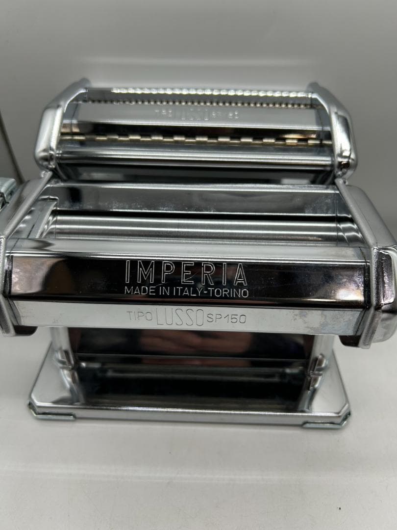 ◎imperia インペリア 手動式パスタマシン イタリア製 箱、説明書付き