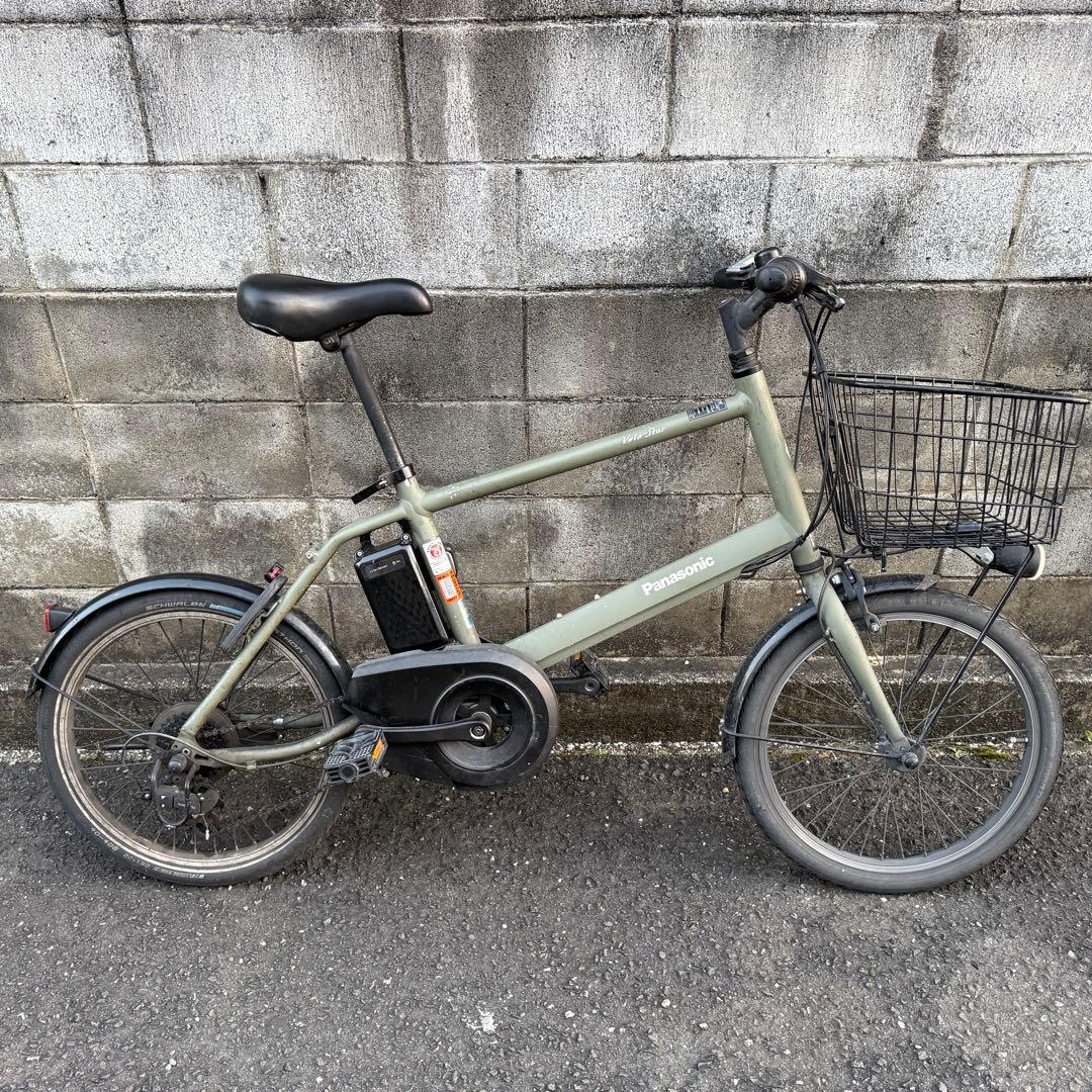 ジャンク Panasonic 電動アシスト自転車 ベロスターミニ