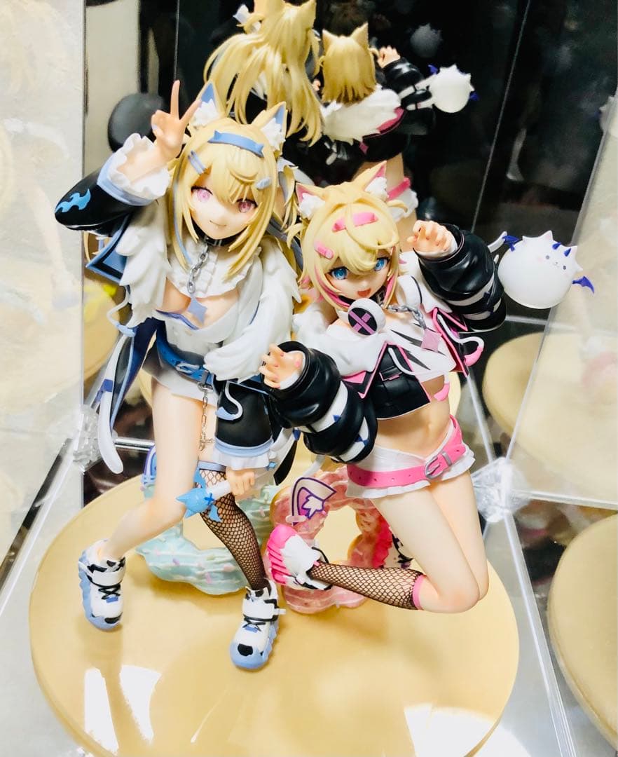 ク*ア様 FUWAMOCO フワモコ　フワワ　モココ　ガレージキット　ホロライブ