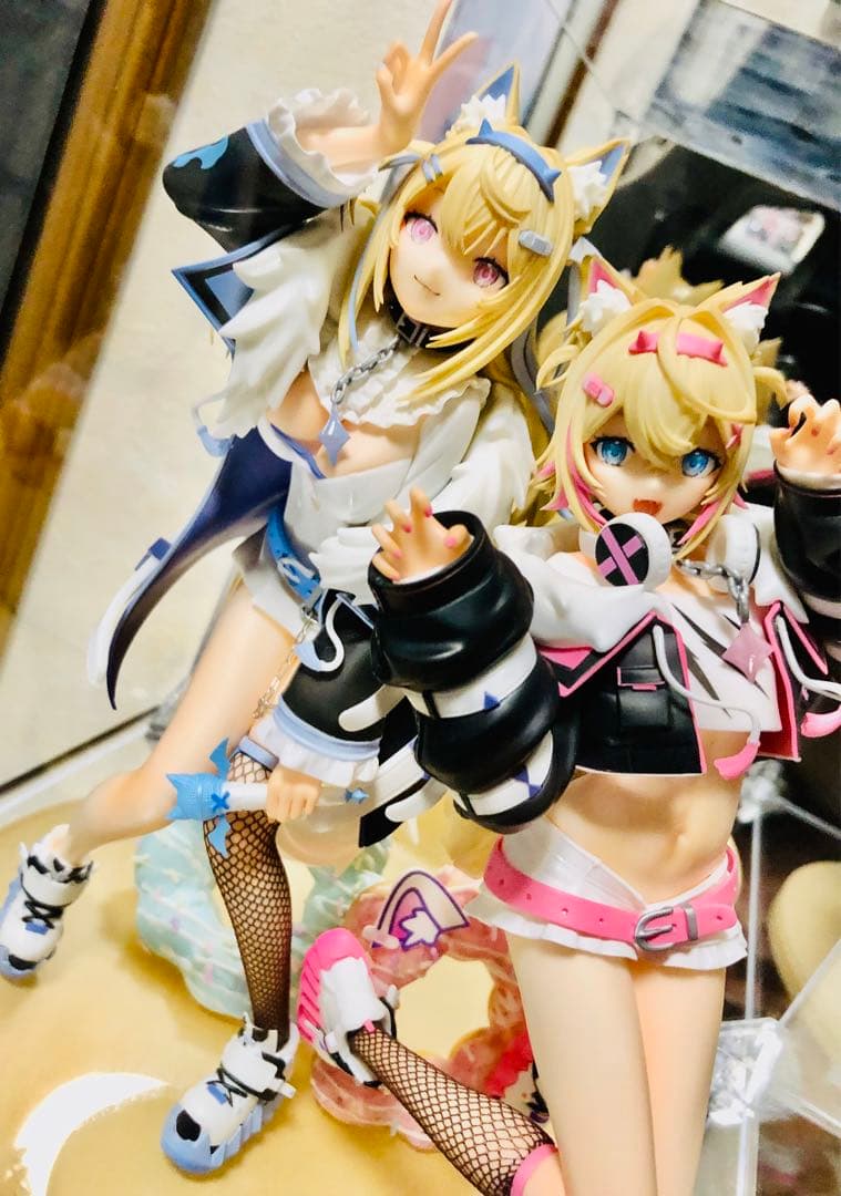 ク*ア様 FUWAMOCO フワモコ　フワワ　モココ　ガレージキット　ホロライブ