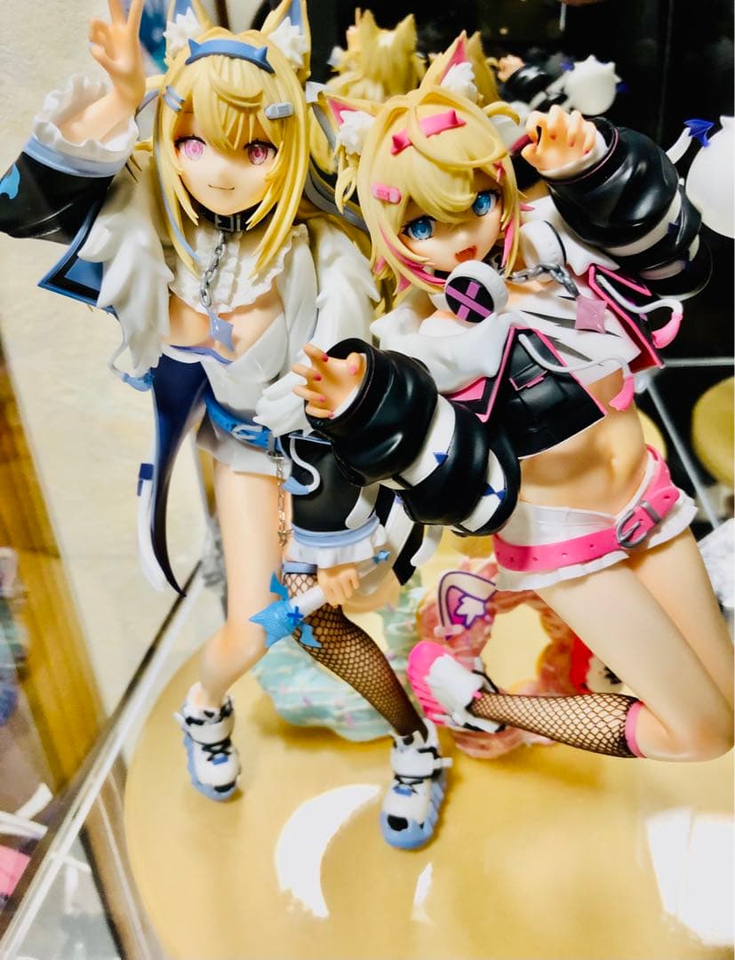 ク*ア様 FUWAMOCO フワモコ　フワワ　モココ　ガレージキット　ホロライブ