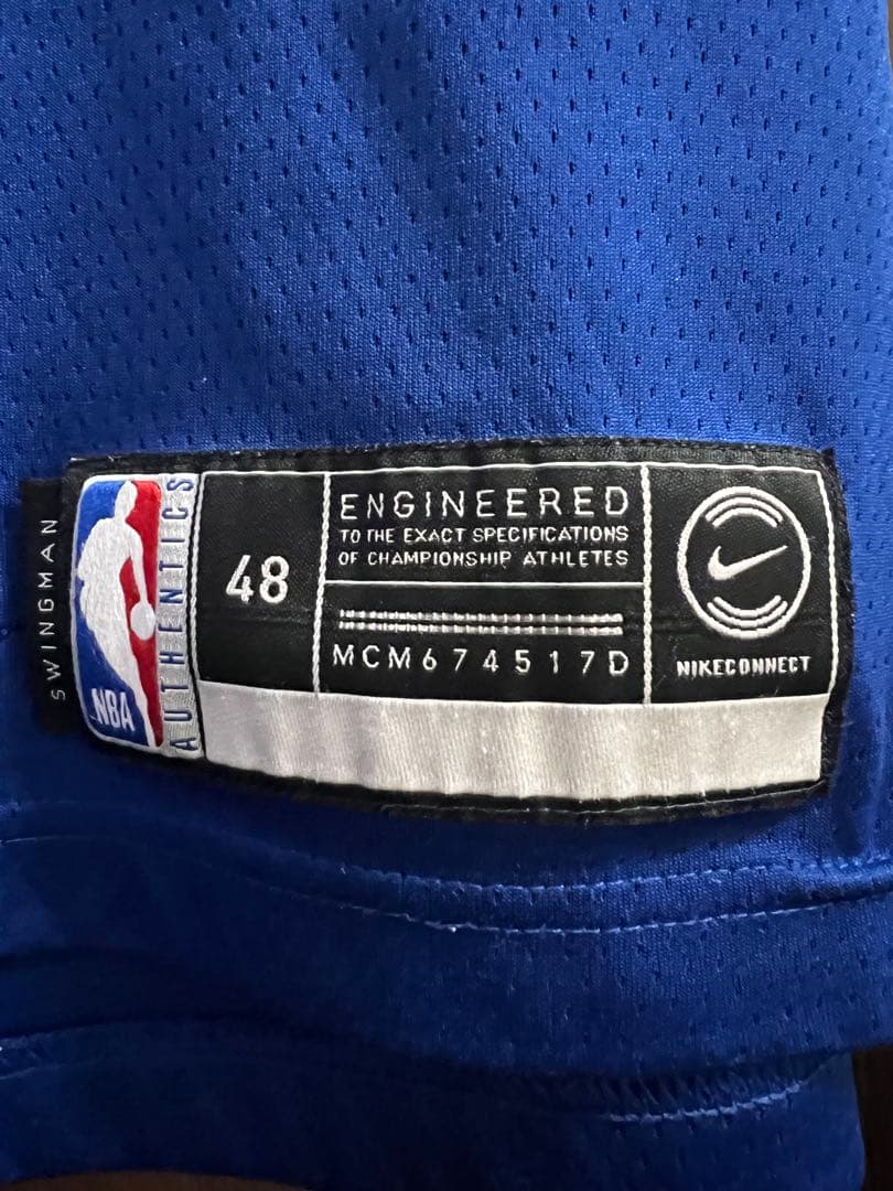 NBA Nike 76ers ジョエル・エンビード　バスケットボールゲームシャツ