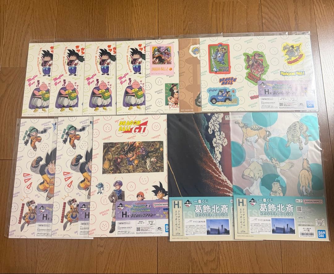 画像7枚分　セット売り　一番くじ　下位賞　ドラゴンボール　ジョジョ　呪術廻戦など