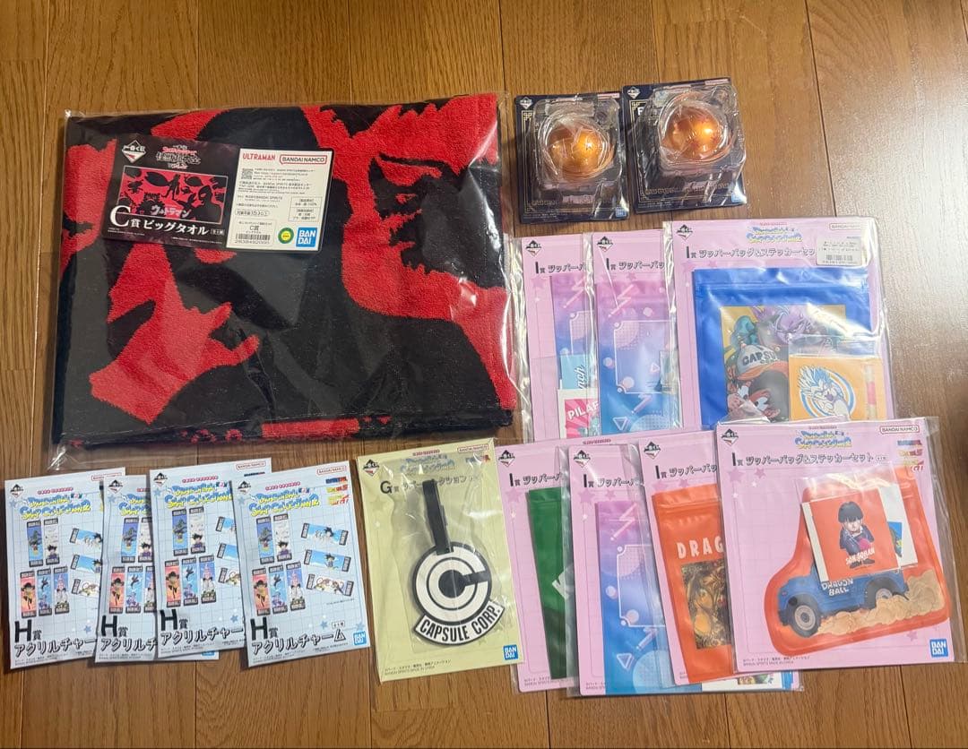 画像7枚分　セット売り　一番くじ　下位賞　ドラゴンボール　ジョジョ　呪術廻戦など
