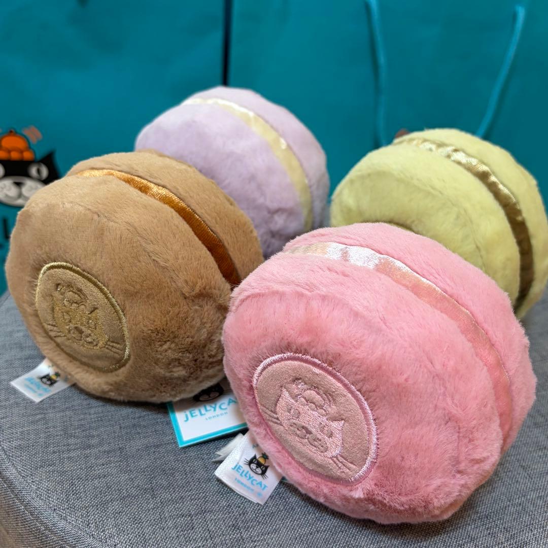 ジェリーキャット(Jelly Cat) マカロン4点セットmacaron