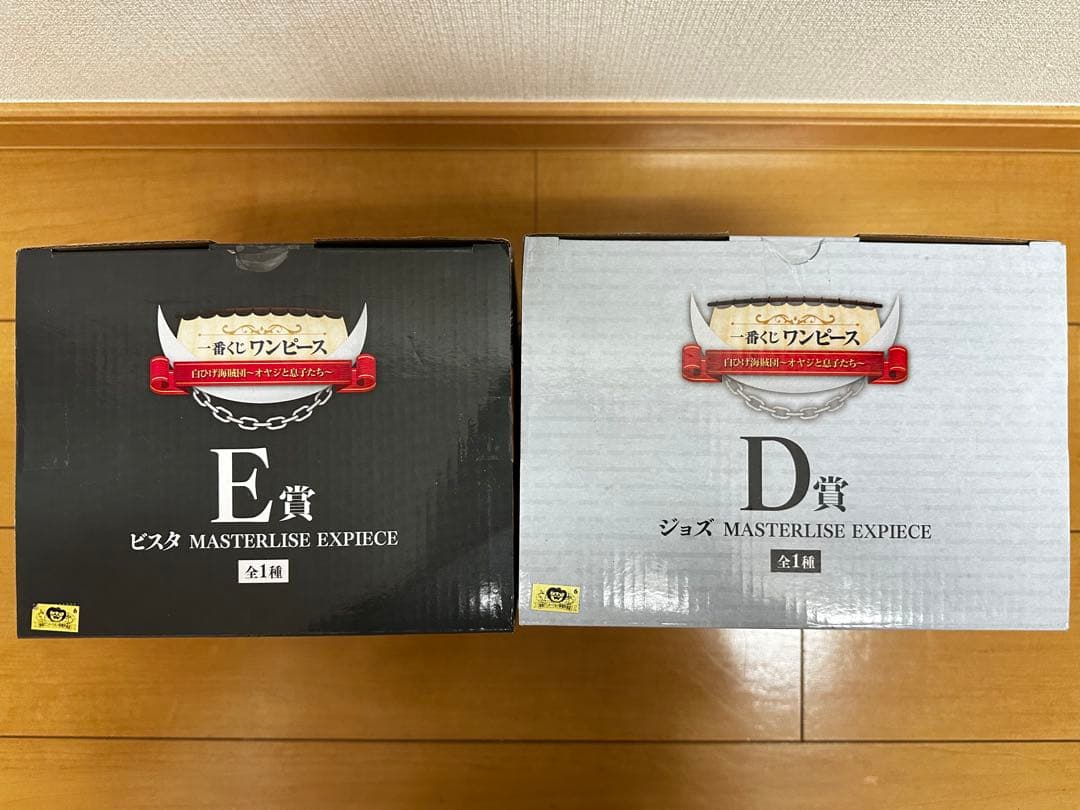ワンピース 一番くじ D賞 ジョズ E賞 ビスタ 未開封 フィギュア
