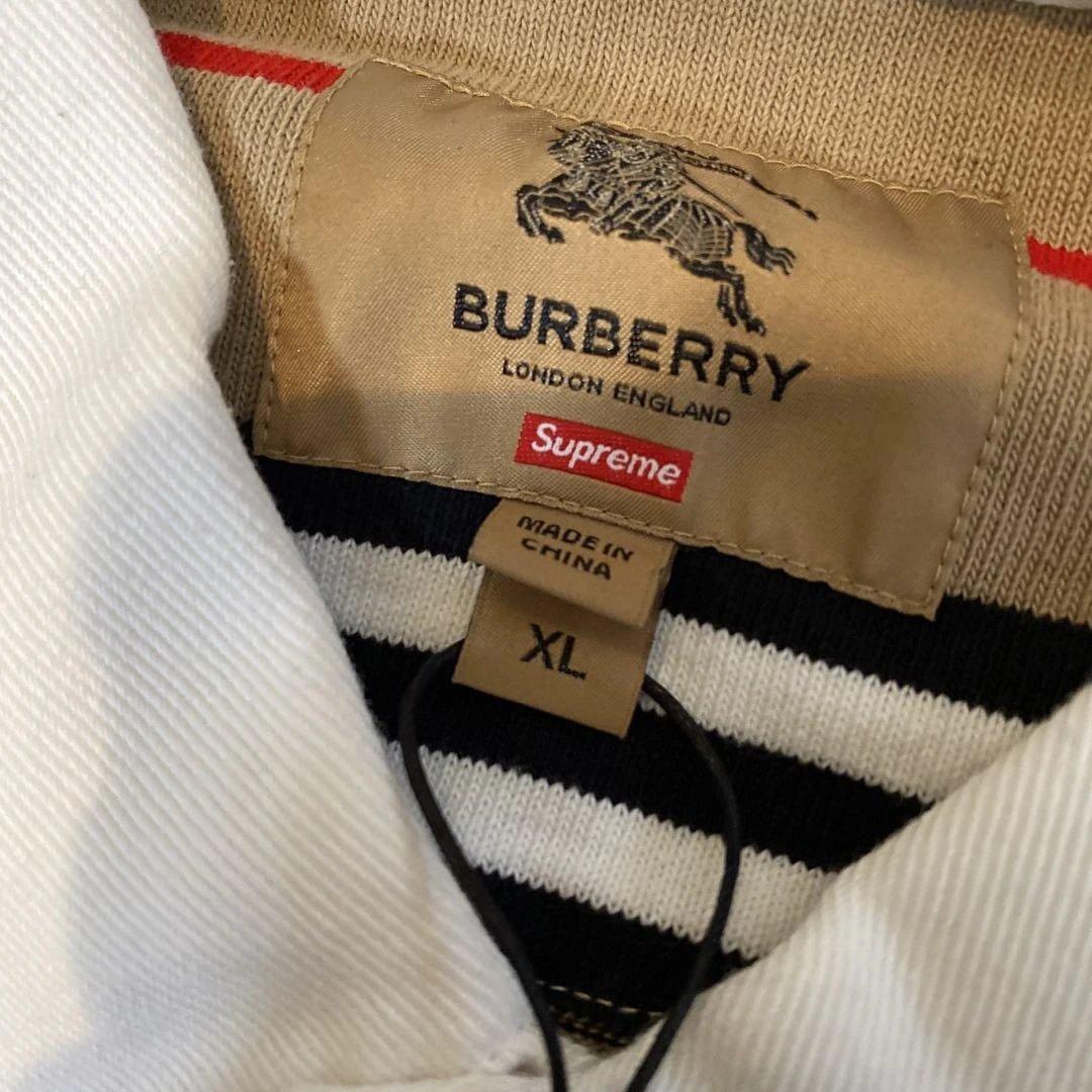 ⚠️激レア品⚠️ Supreme Burberry Rugby