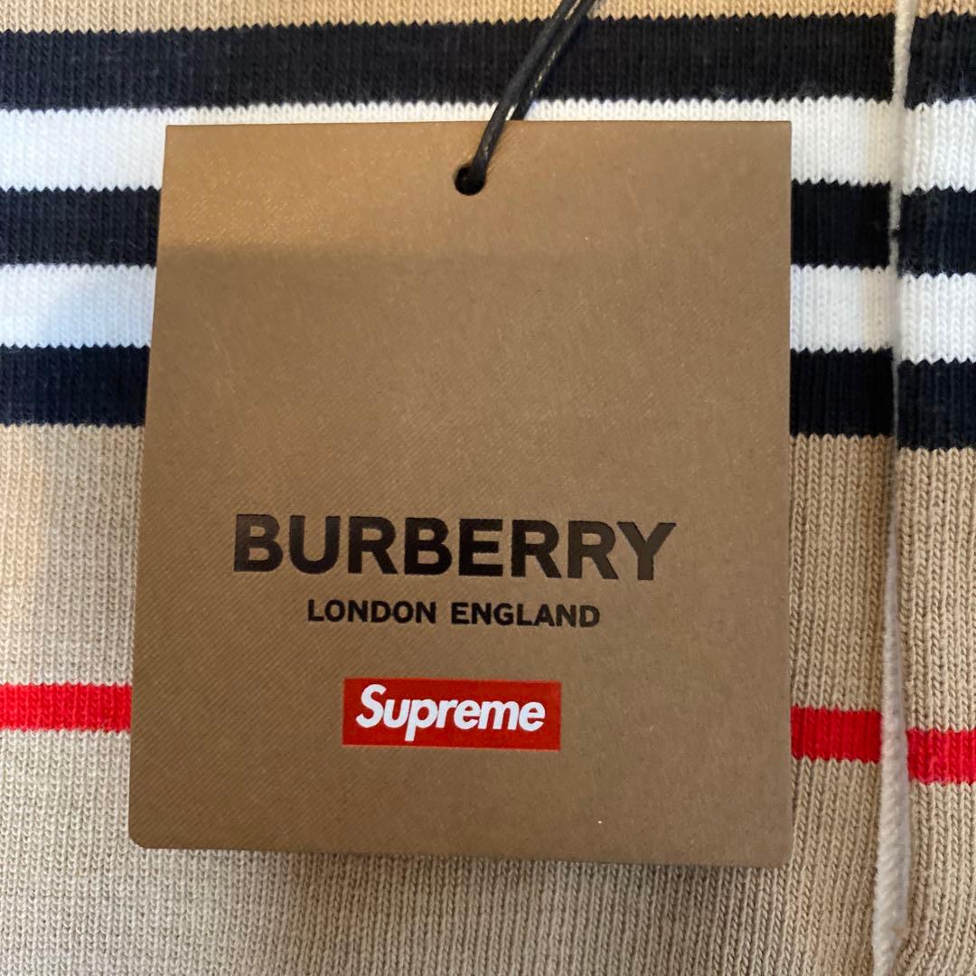 ⚠️激レア品⚠️ Supreme Burberry Rugby