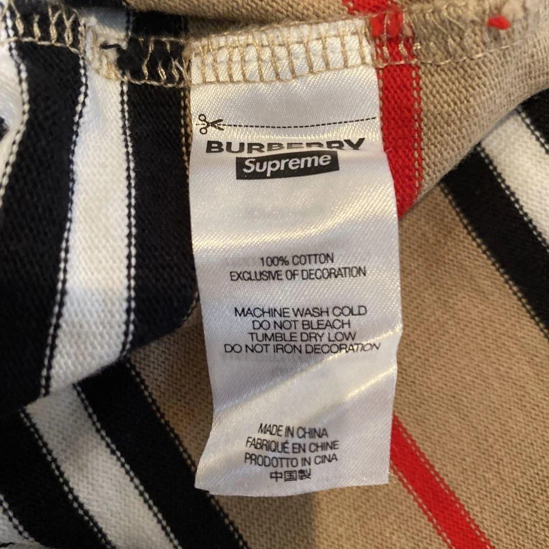 ⚠️激レア品⚠️ Supreme Burberry Rugby