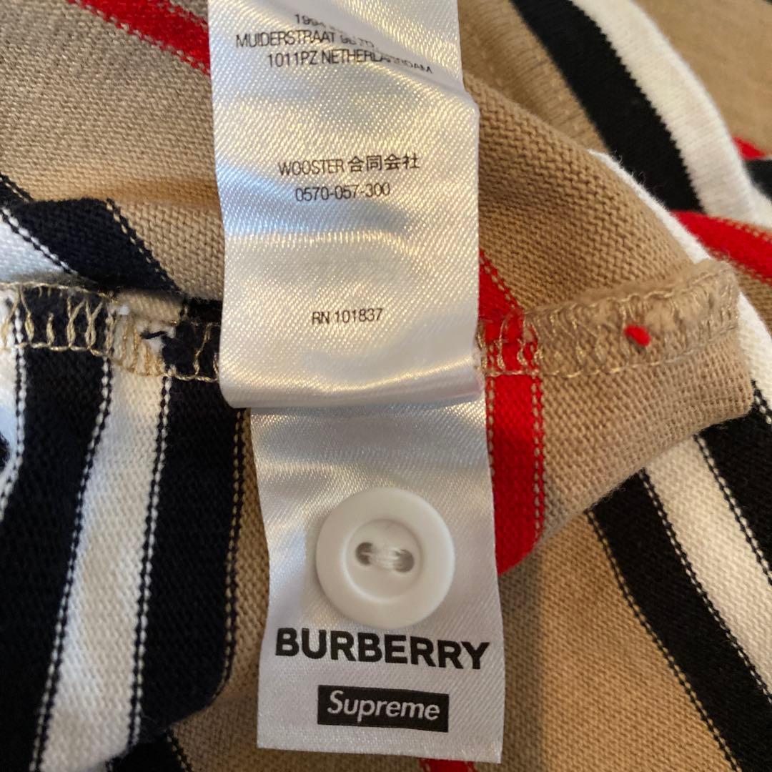 ⚠️激レア品⚠️ Supreme Burberry Rugby