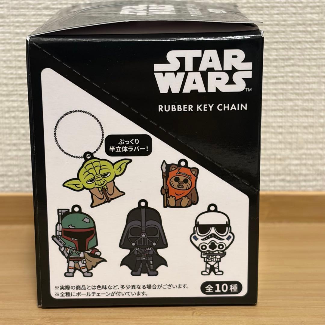 STAR WARS ブラインドラバーキーチェーン 全10種 10個入セット