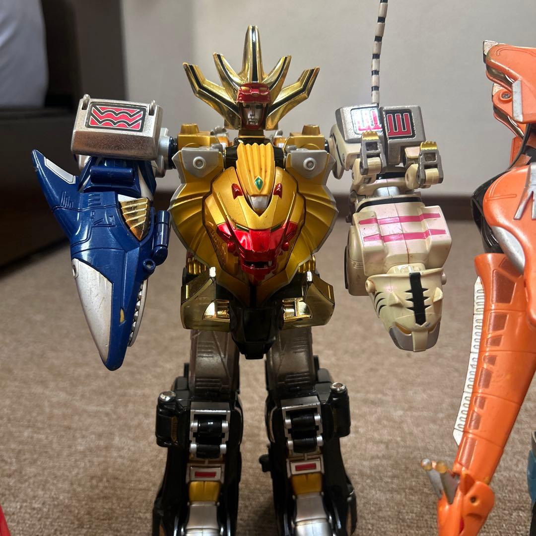 「レア」ガオレンジャー超合金DX 現状品 ガオアニマル13体セット　説明欄必読