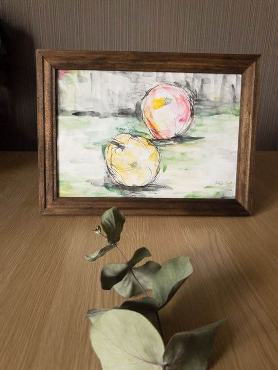 果物 絵画【美作品】