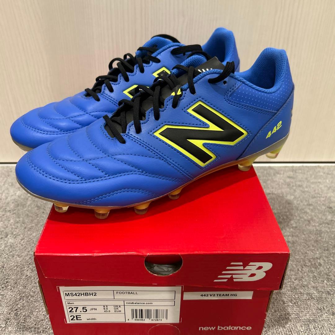 New Balance MS42HBH2 サッカーシューズ 27.5cm 2E