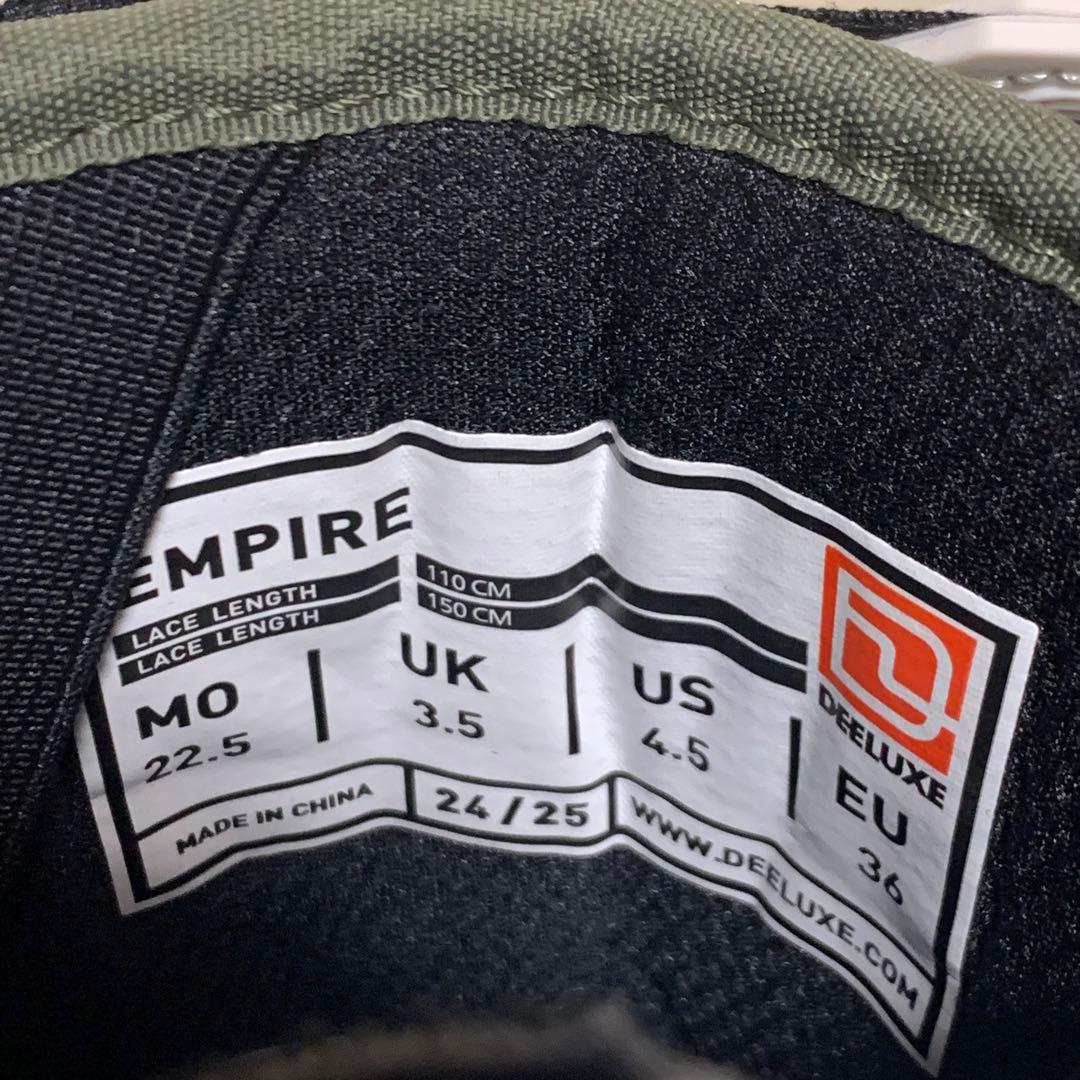 新品未使用　DEELUXE EMPIRE ディーラックス エンパイア 22.5